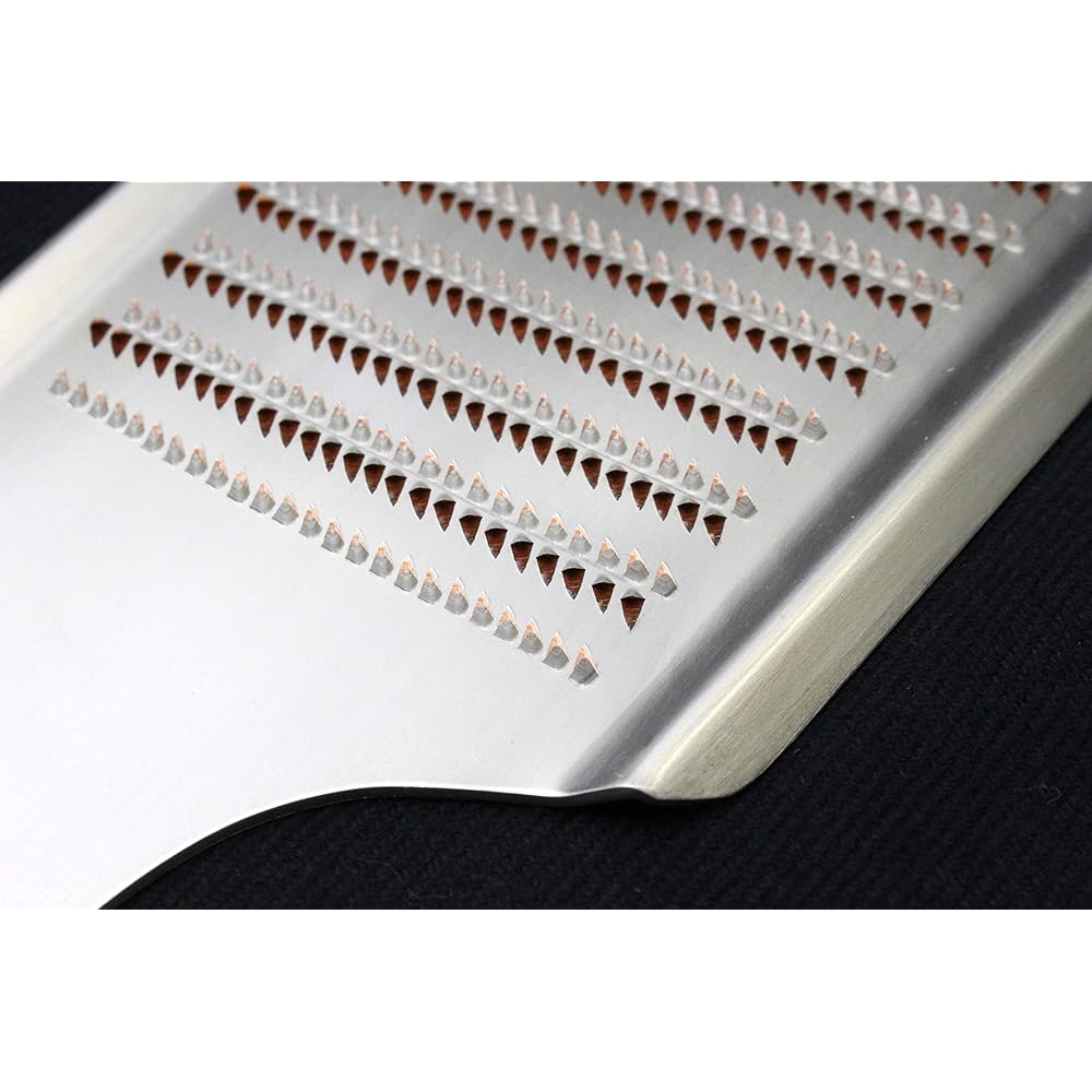 Shinko Metal Shinkodo Made in Japan Pure Copper Handmade Double-Sided Grater No. 2 Gift Wrapping Specification