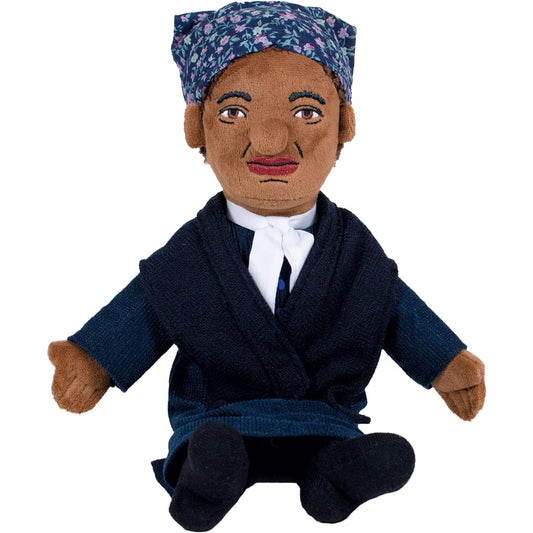 The Unemployed Philosophers Guild Harriet Tubman Doll - 11" Soft Plush Little Thinker