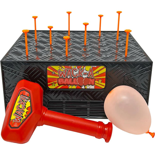 Wack A Balloon Strategy Board Game | Family Game Night Favorite | Engagement for Kids and Adults | Play Solo or Challenge Friends | Popular Social Media Game for Everyone | Ages 4+.