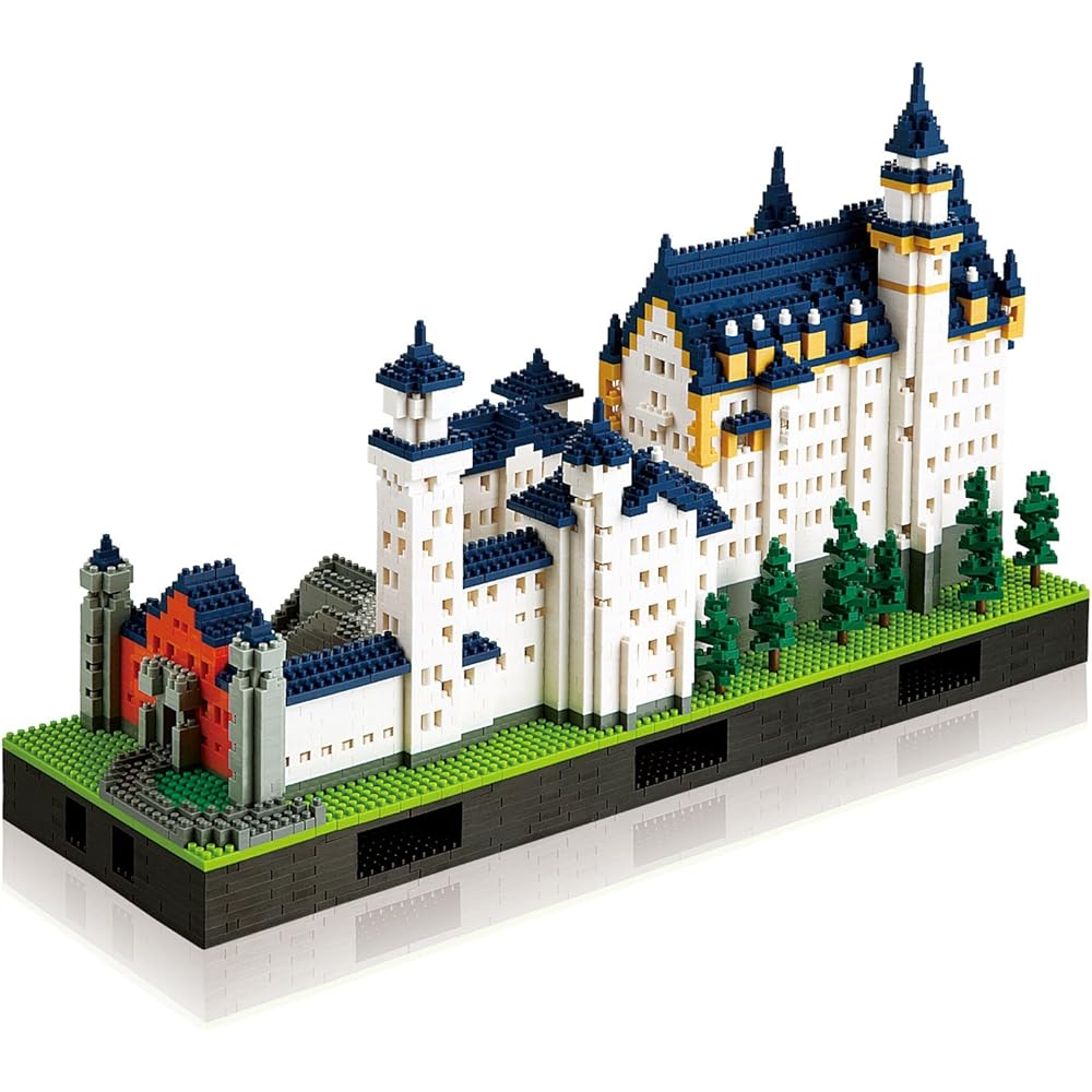 Nanoblock Neuschwanstein Castle DELUXE EDITION White