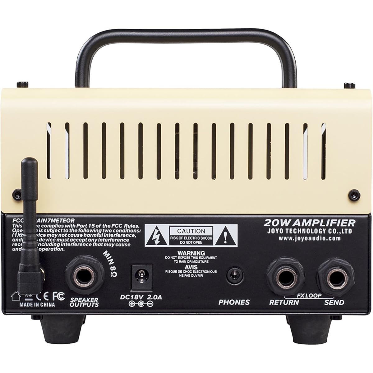 [Domestic regular product] JOYO banTamP METEOR (yellow) 20W 2 channel tube amplifier head