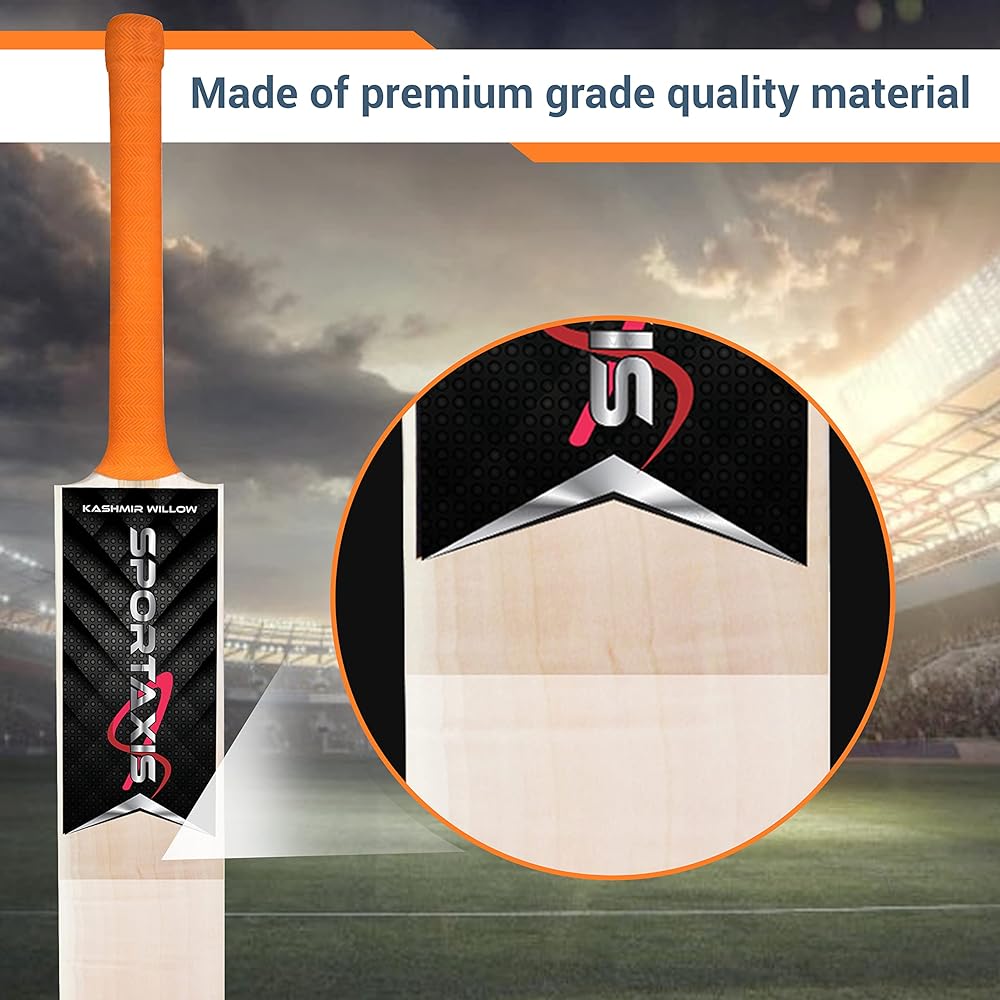 SPORTAXIS Premium Quality Cricket Bat Anti-Scuff Sheet - Transparent and Transparent Bat Sheet - Bat Protective Sheet