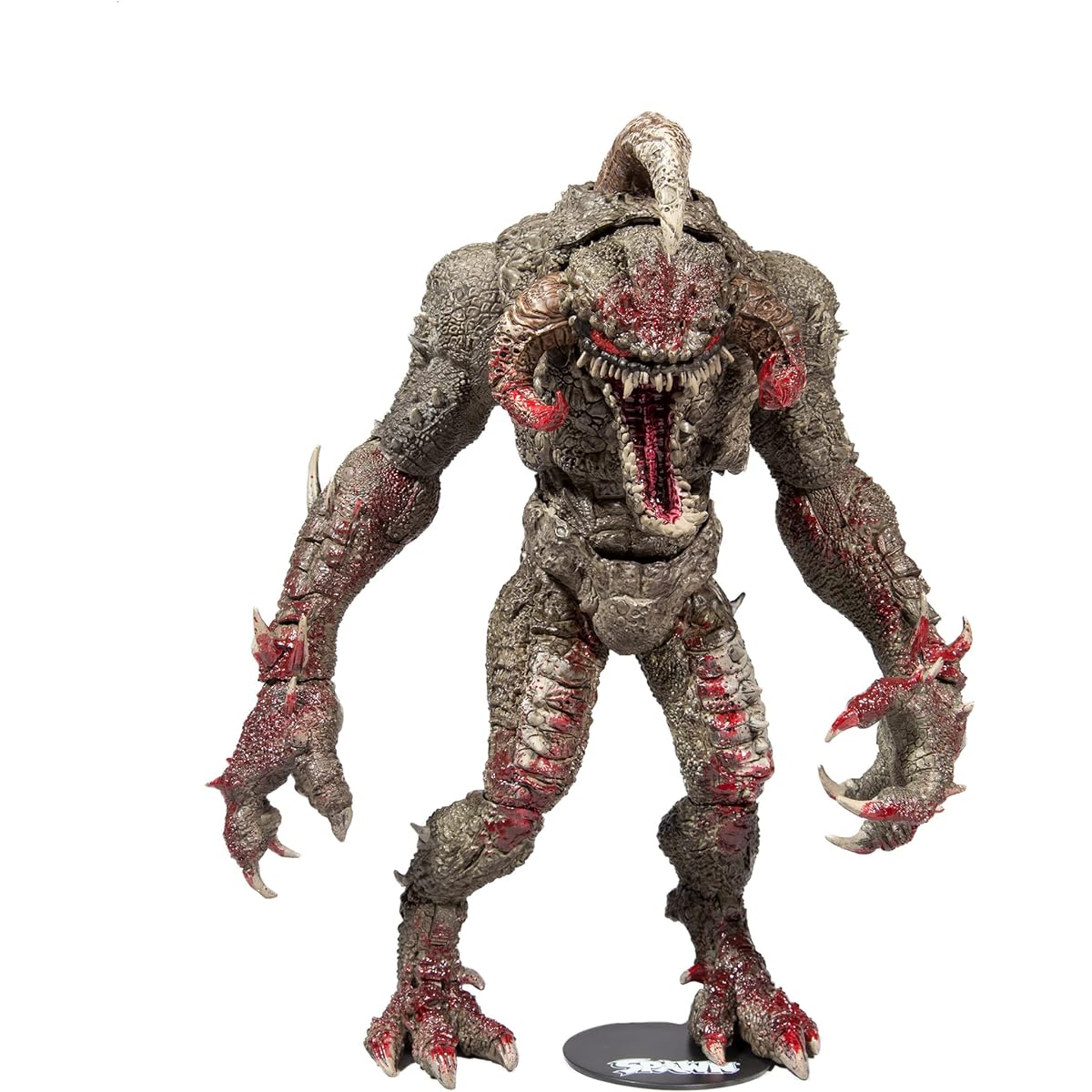 McFarlane Toys Spawn Comics Violator (Bloody) Spawn Mega-Figure with 22 Moving Parts and Collectible Stand Base, Collectible DC Figure - Ages 12+