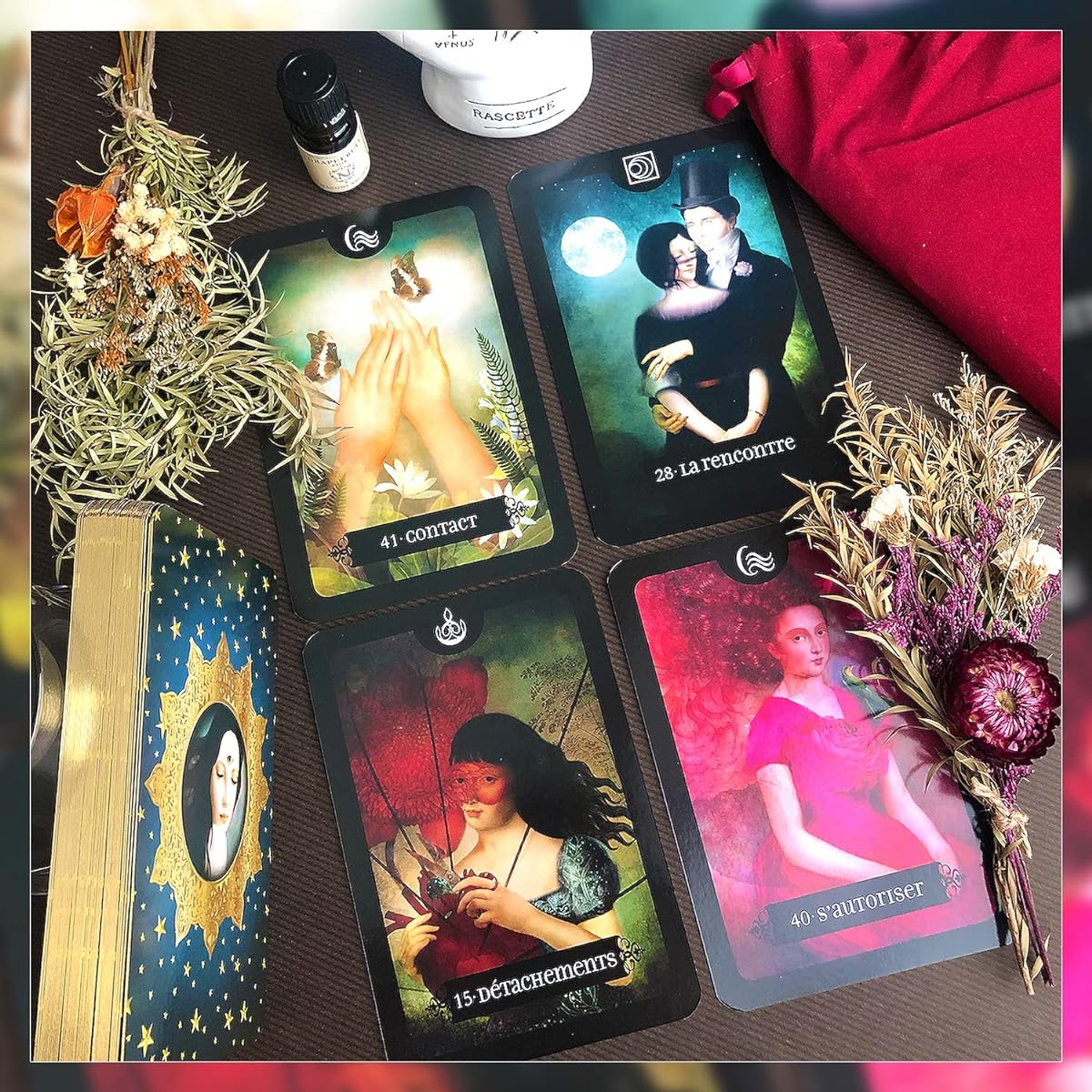 [Genuine product] Oracle Ishtar [With Japanese list of meanings of oracle cards] Tarot fortune telling