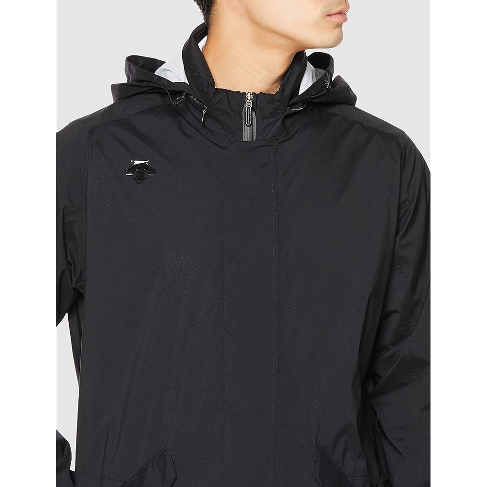 [DESCENTE] Rainwear, Raincoat, Water Pressure Resistance 20,000mm, Breathable, Water Repellent, Stretch, Ventilation, Storage Bag Included, Stylish, Commuting, Golf, DGMUJF00 Men's