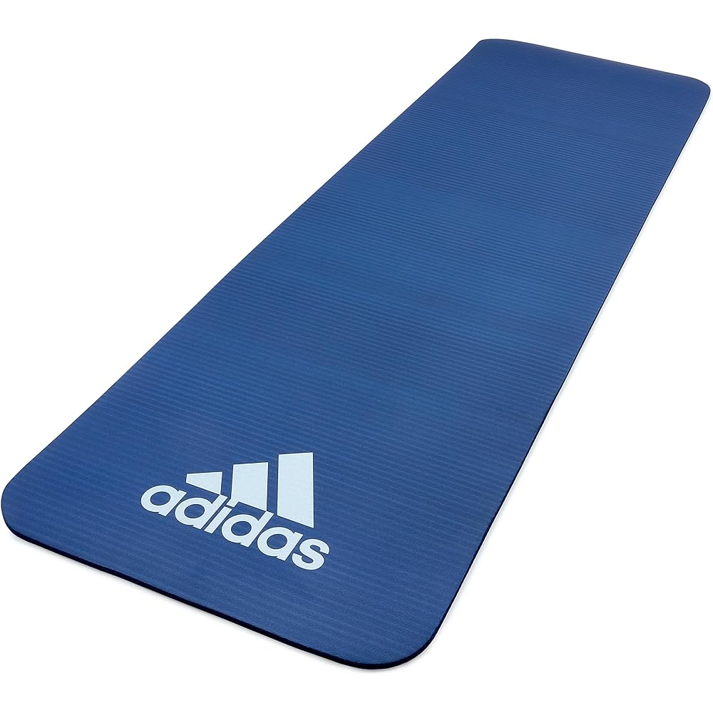 adidas Fitness Mat/Exercise Mat/Yoga Mat Soft to the touch synthetic rubber material