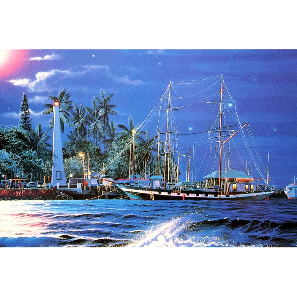 Art Shop Forms Lassen "Lahaina Starlight" Art Poster Framed Item