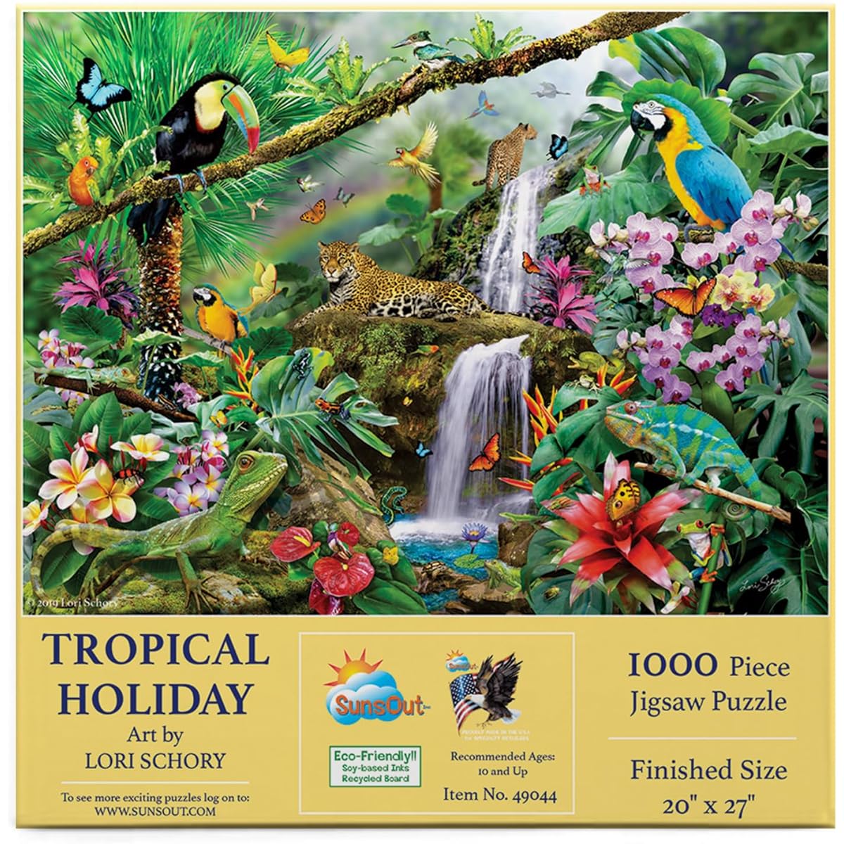 SUNSOUT INC Tropical Holiday 1000 Piece Jigsaw Puzzle