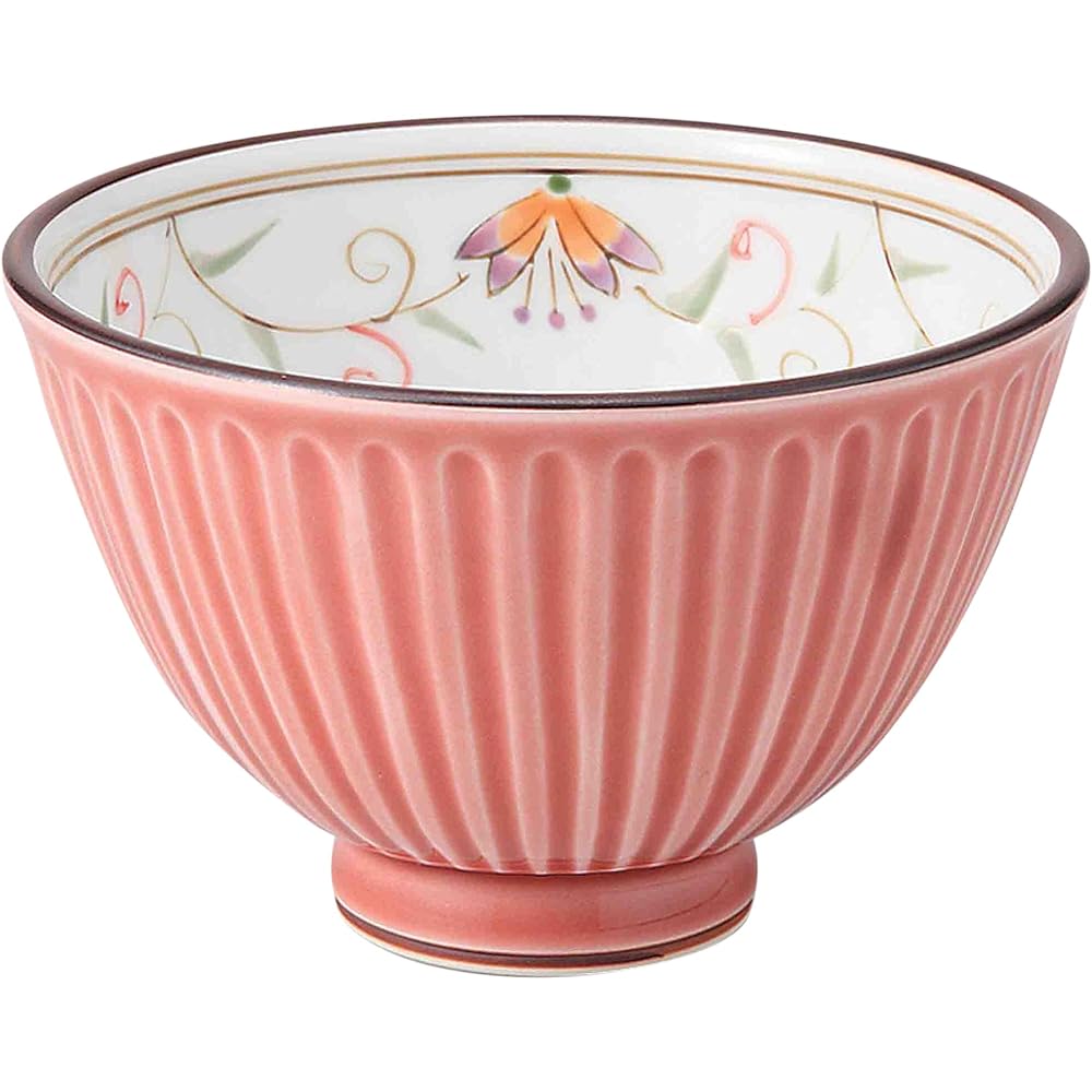 Hasami Ware Lightweight Tea Cup Flower Pattern Green Set of 3 12357