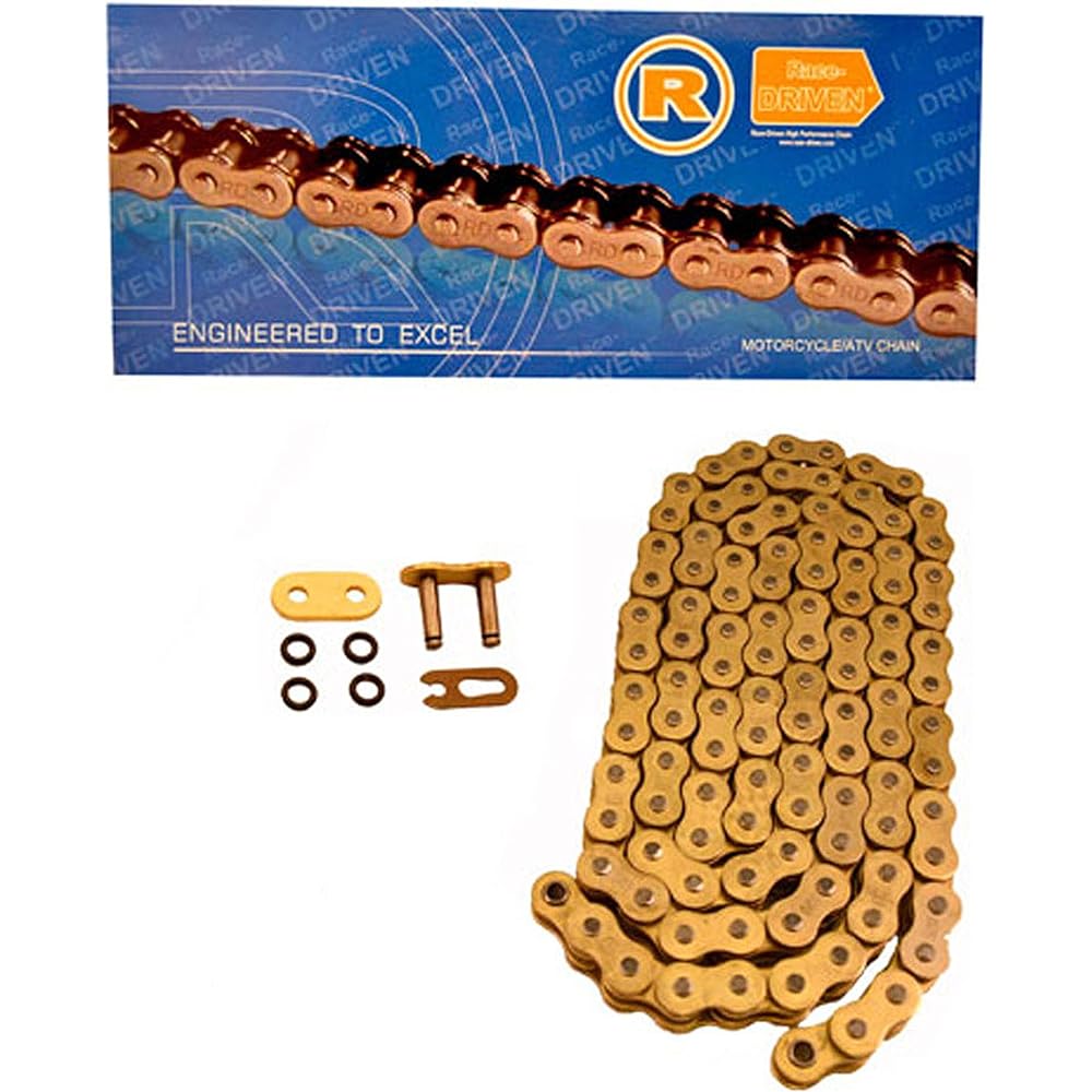 2000 2001 2002 2003 Kawasaki KL250 250 Super Sherpa Gold O-Ring Chain 520x102L