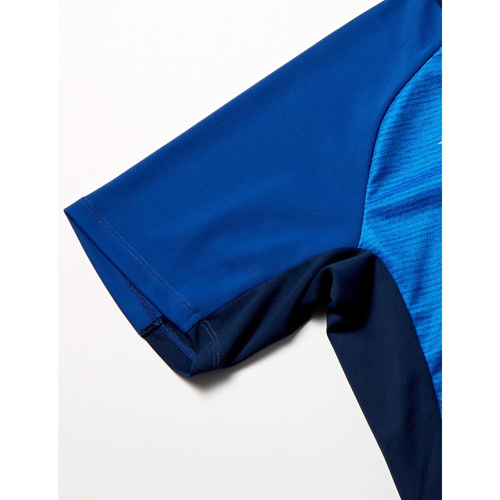[Mizuno] Table Tennis Wear, Game Shirt, Short Sleeve, Easy to Move, Sweat Absorbent, Quick Drying, Standard JTTA Approved 82JA0011