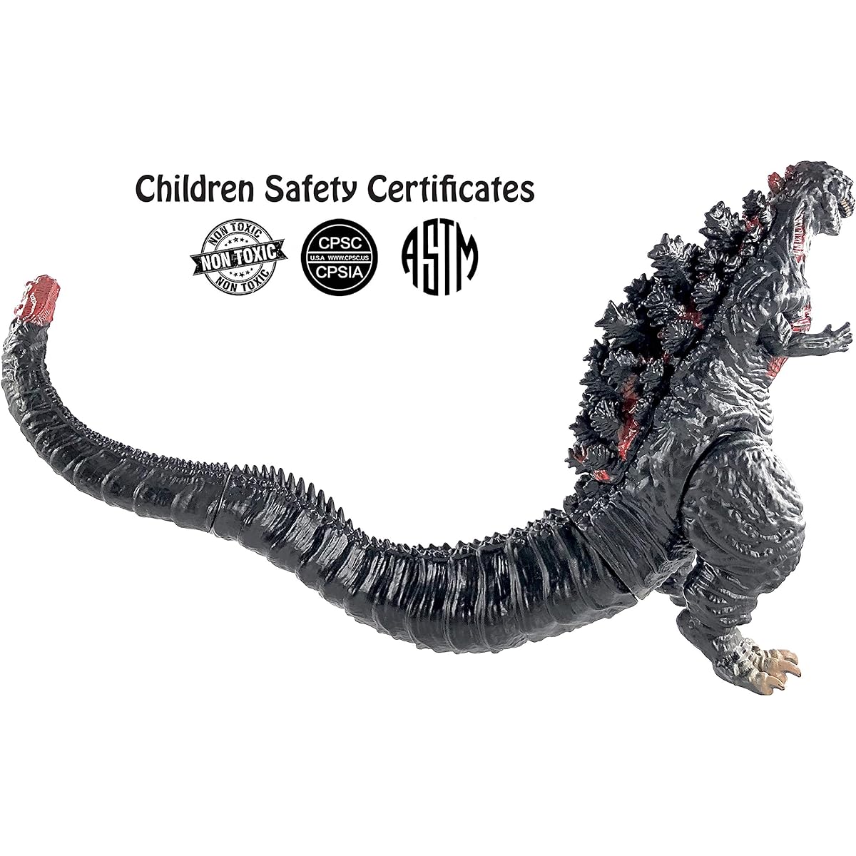 TwCare Legendary Shin Godzilla Movie Series Movable Joint Action Figure Soft Vinyl with Carry Bag