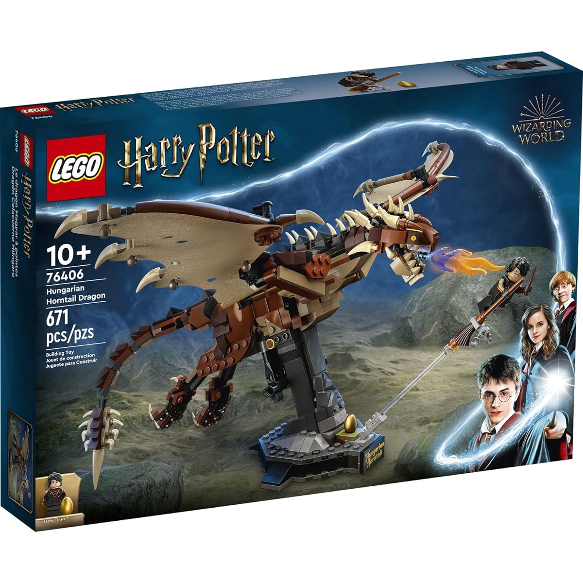 LEGO 76406 Hungarian Horntail Dragon