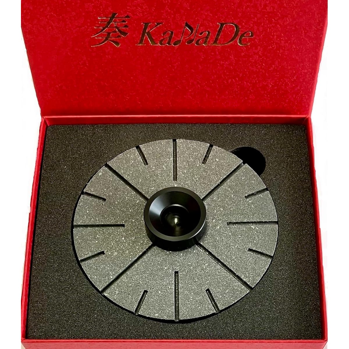 Sound increasing/tuning end pin stopper for cello and contrabass "KaNaDe/TheStrings1 begin (Resonator)" φ100 (Kanai Seisakusho)