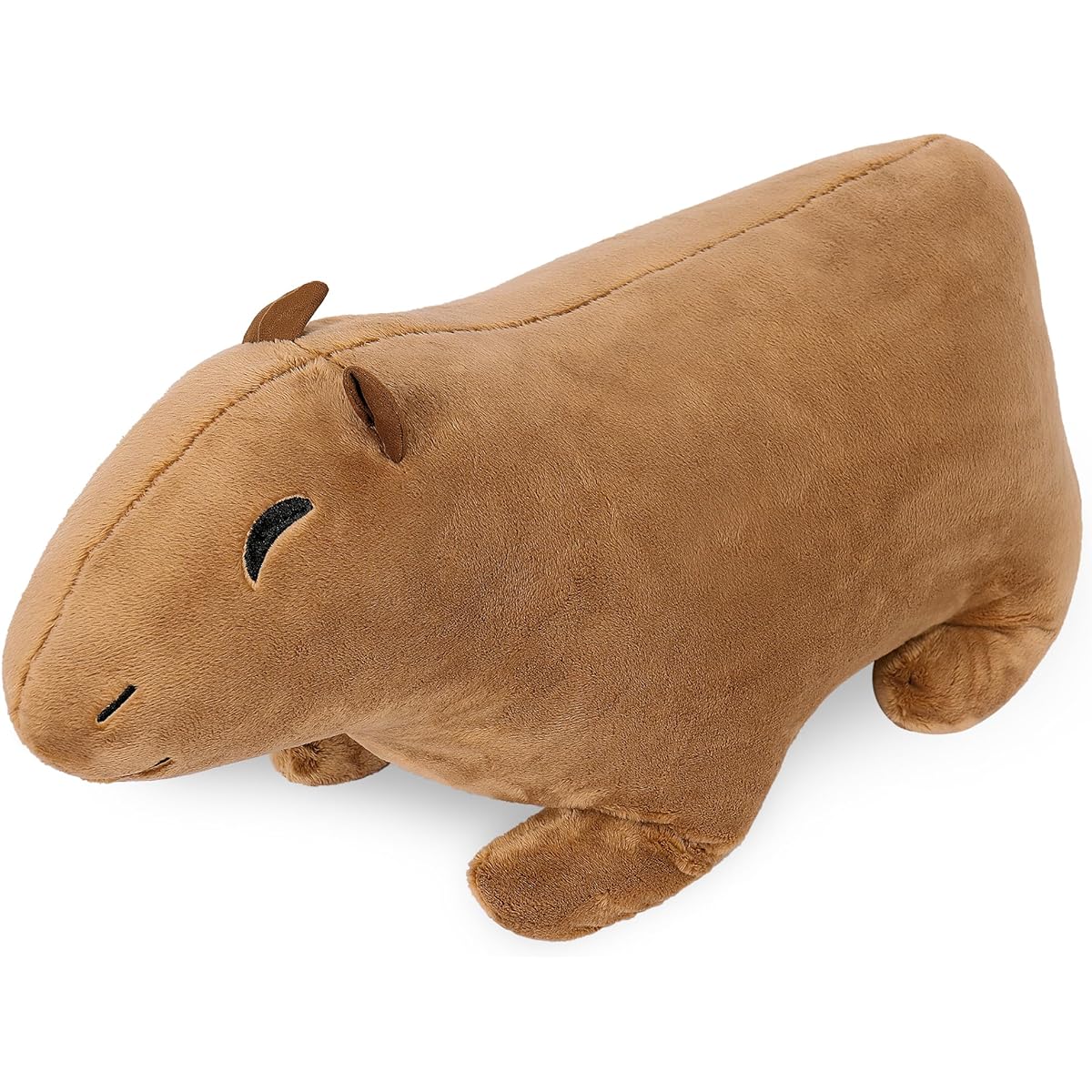 OurHonor Capybara Plush Toy, 15.8 Inch Capybara Stuffed Animal, Cute Realistic Capybara Plush Pillow Toy, Christmas Home Decoration