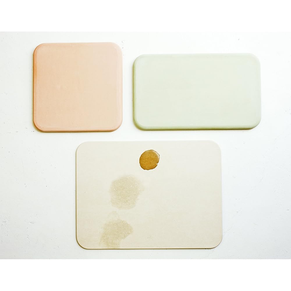 Soil diatomaceous earth bath mat white