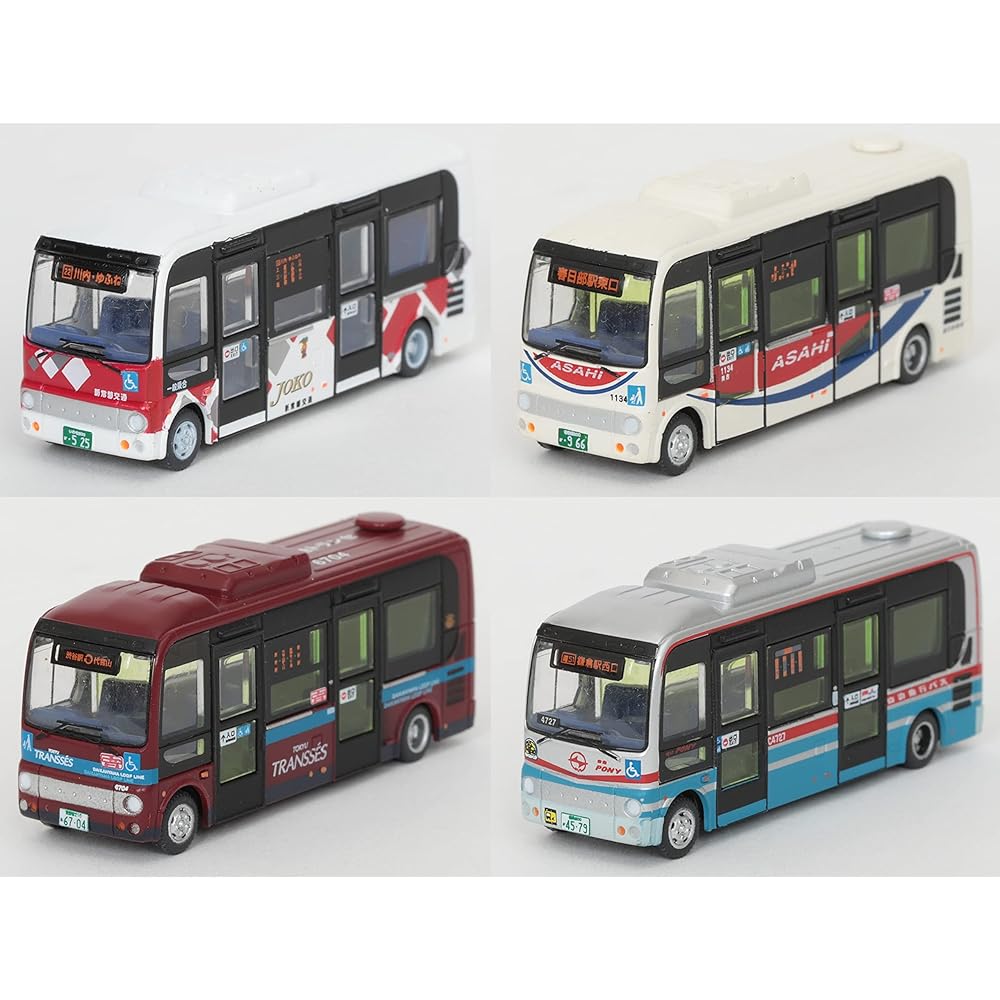 The Bus Collection Bus Collection Vol. 29 Mini Bus Edition Vol. 4 12 pieces BOX Diorama supplies (manufacturer's first order limited production) 313281