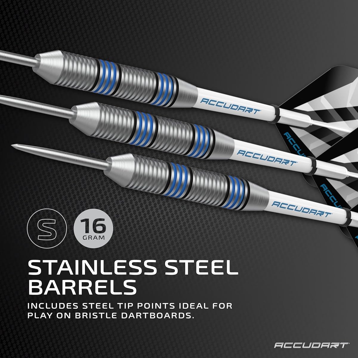 Accudart Steel Tip Darts Set 2.0