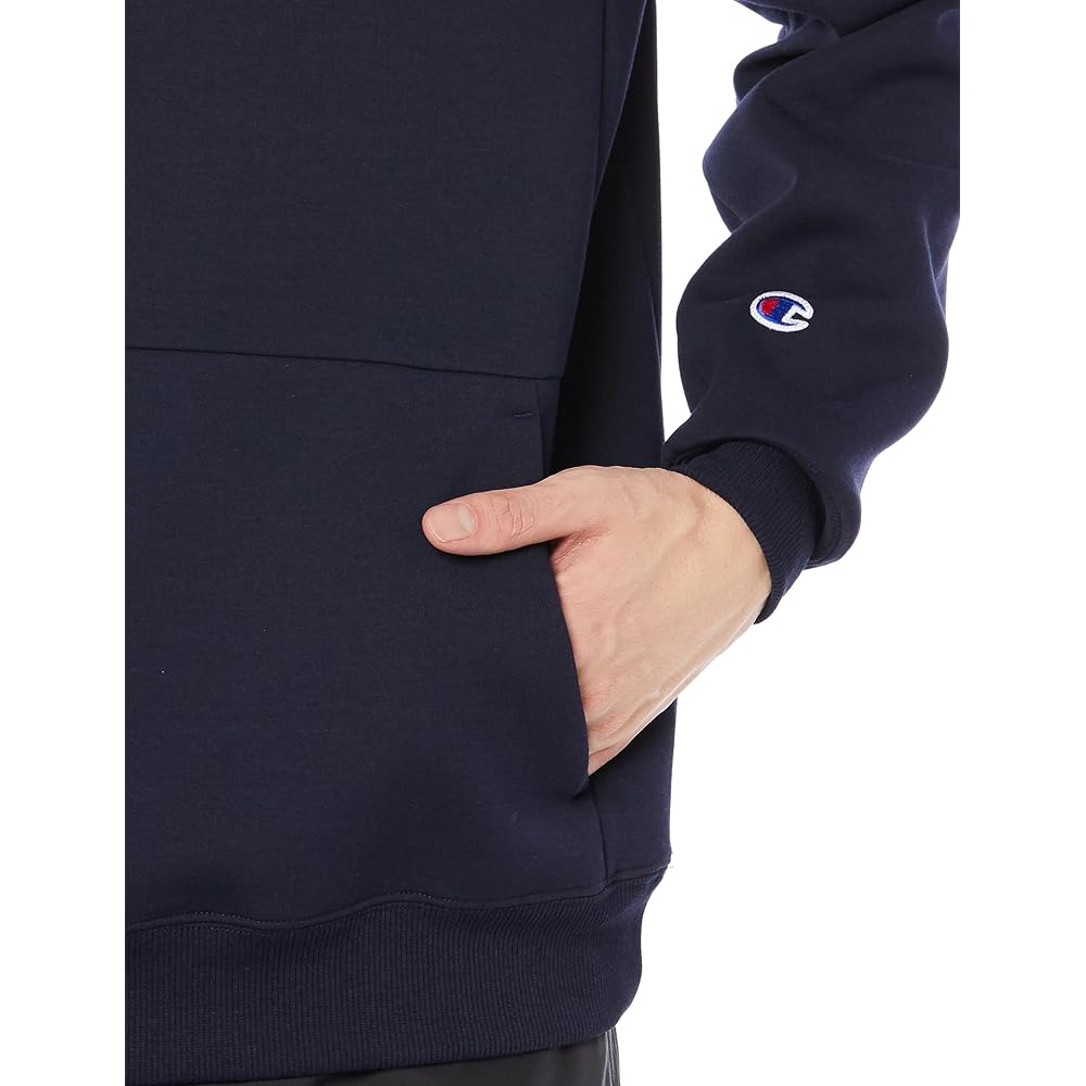 [Champion] Parka Long Sleeve WRAP-AIR Stretch Thermal Script Logo Hoody Jacket Men's Sports C3-YS102