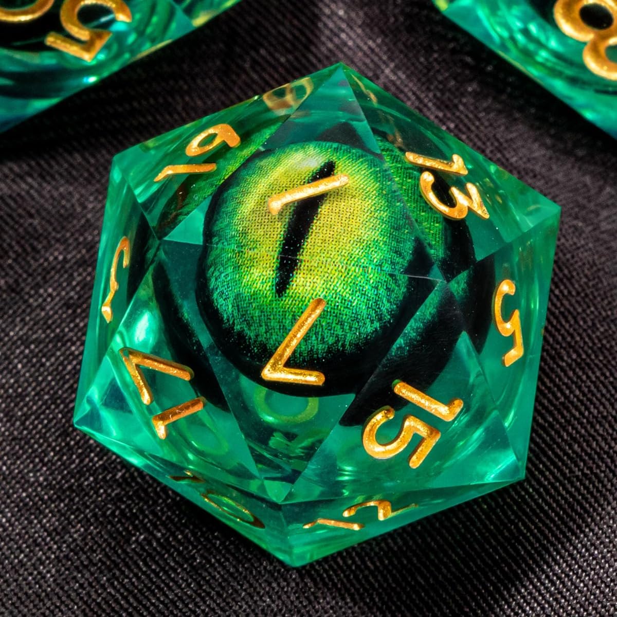 OUKELANWO Sharp Edge Resin DND Dice Set