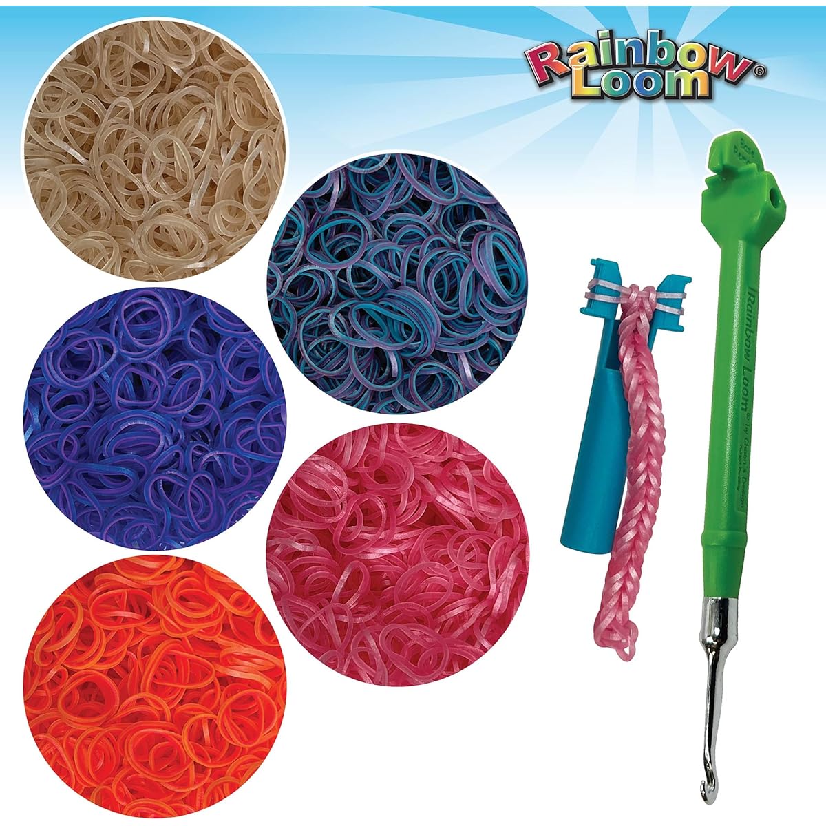 Rainbow Loom Viviana Pearl Rubber Band Set