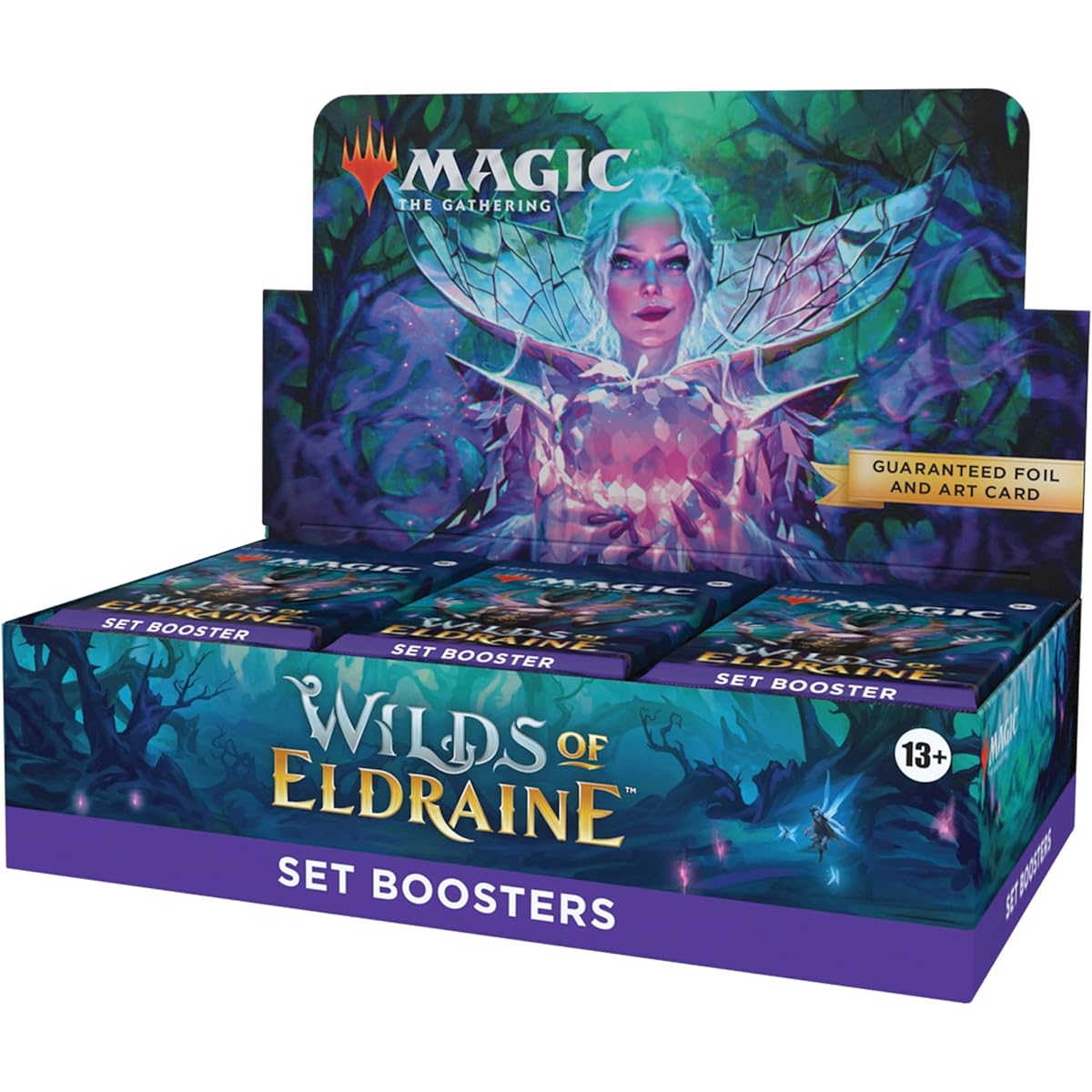 Magic the Gathering Eldraine Forest Set Booster English Version 30 Packs MTG Trading Card Wizards of the Coast D24680000 Multicolor