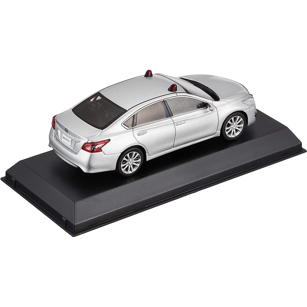 RAI'S 1/43 Nissan Teana XE (L33) 2016 Police Headquarters Criminal Investigation Department Mobile Investigation Team Vehicle (2 lights specification/Silver) Completed Product