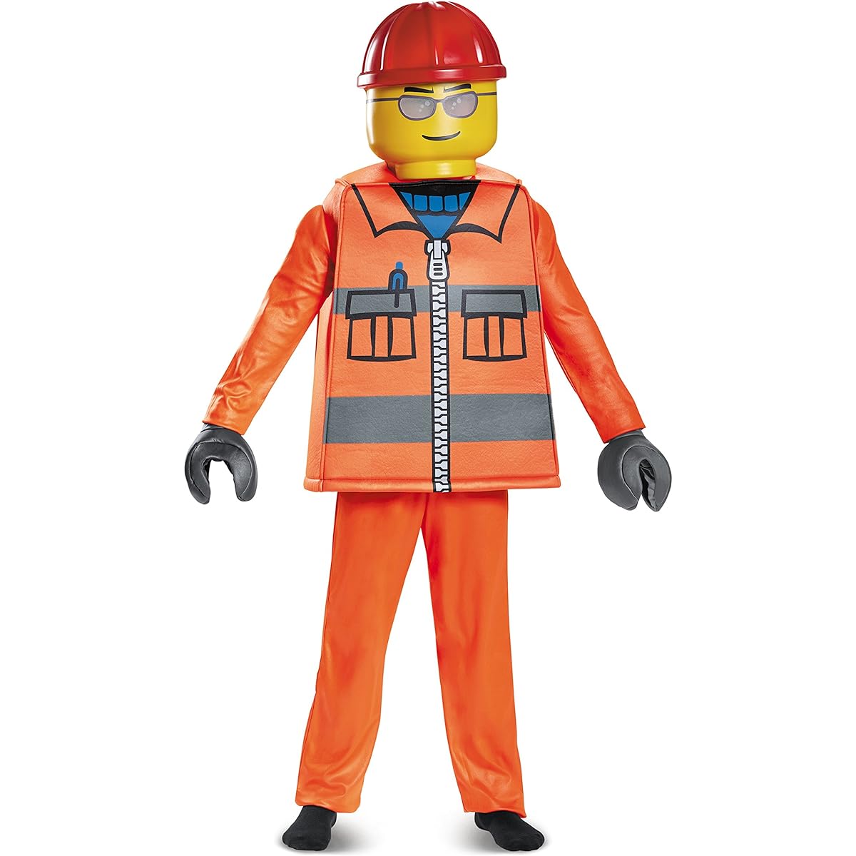 LEGO Construction Worker Deluxe Costume Small (4-6) 18212L