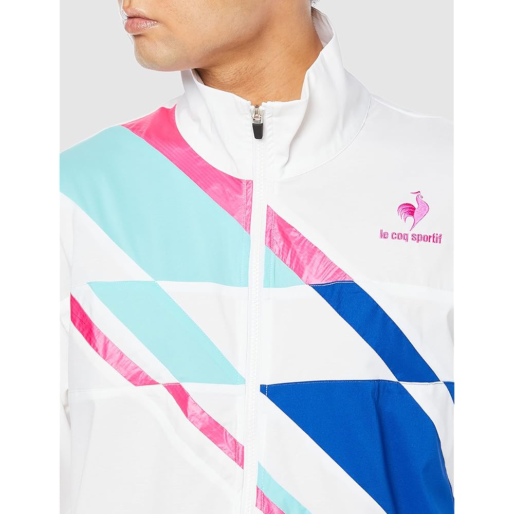 [Le Coq Sportif] Windbreaker Tennis Long Sleeve Sweat Absorbent Quick Drying Stretch Sunscreen UPF30 UV Protection Training Running