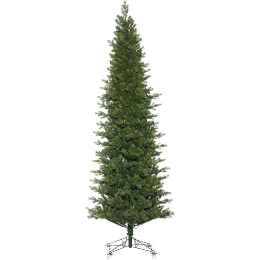 Vickerman 9' Eagle Frasier Fir Slim Artificial Christmas Tree No Lights Seasonal Indoor Home Decoration