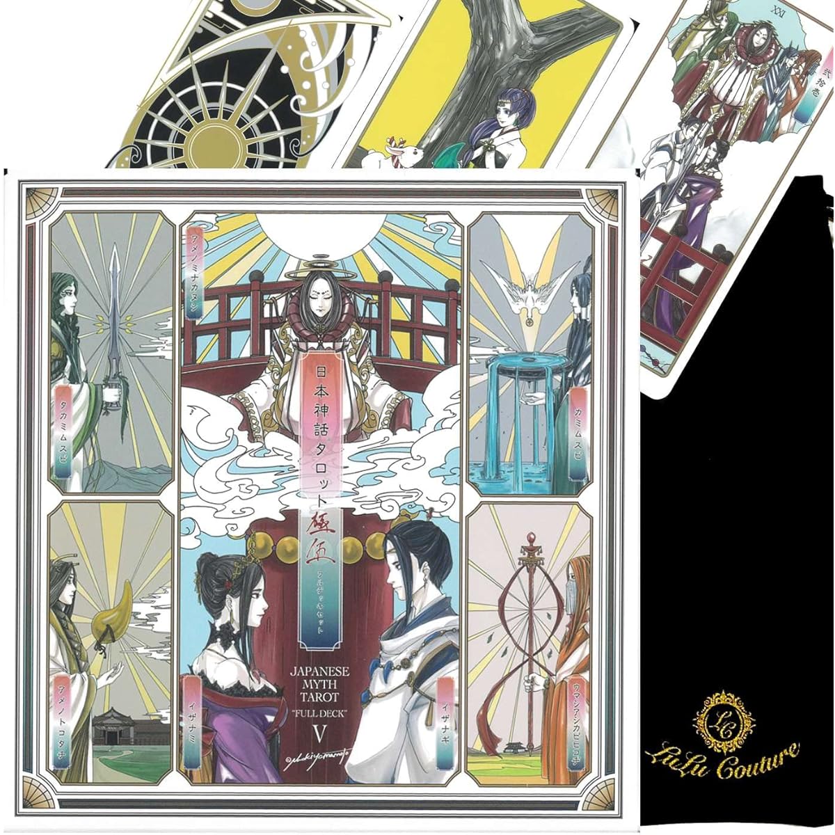 [Japanese version] Japanese Mythology Tarot Extreme 5th Edition 83 cards Rider-Waite version with Japanese commentary Oracle cards Tarot cards Fortune telling [Genuine]