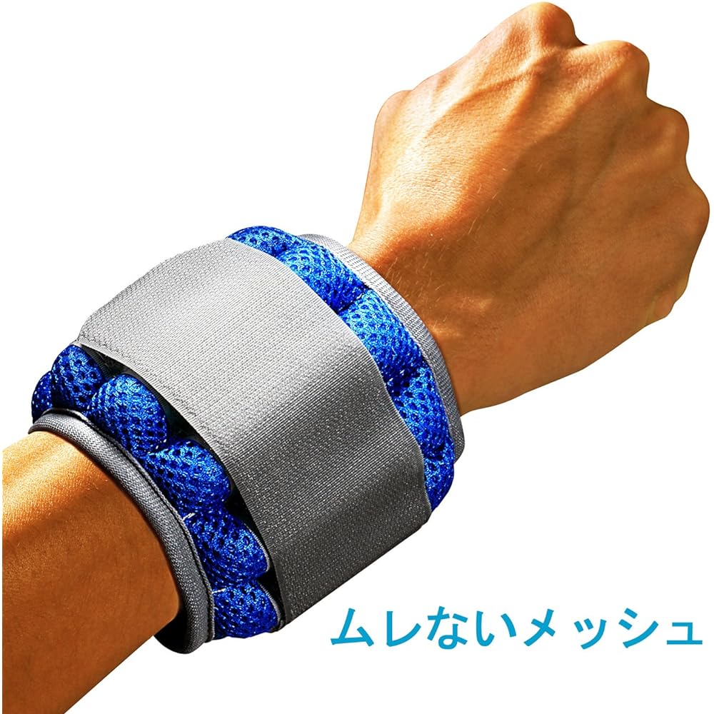 La-VIE Wrist Ankle Weight Ankle Wrist Weight 1.0kg for Cleanliness, 2 Pieces, For Both Hands and Hands [Manufacturer Genuine Product]