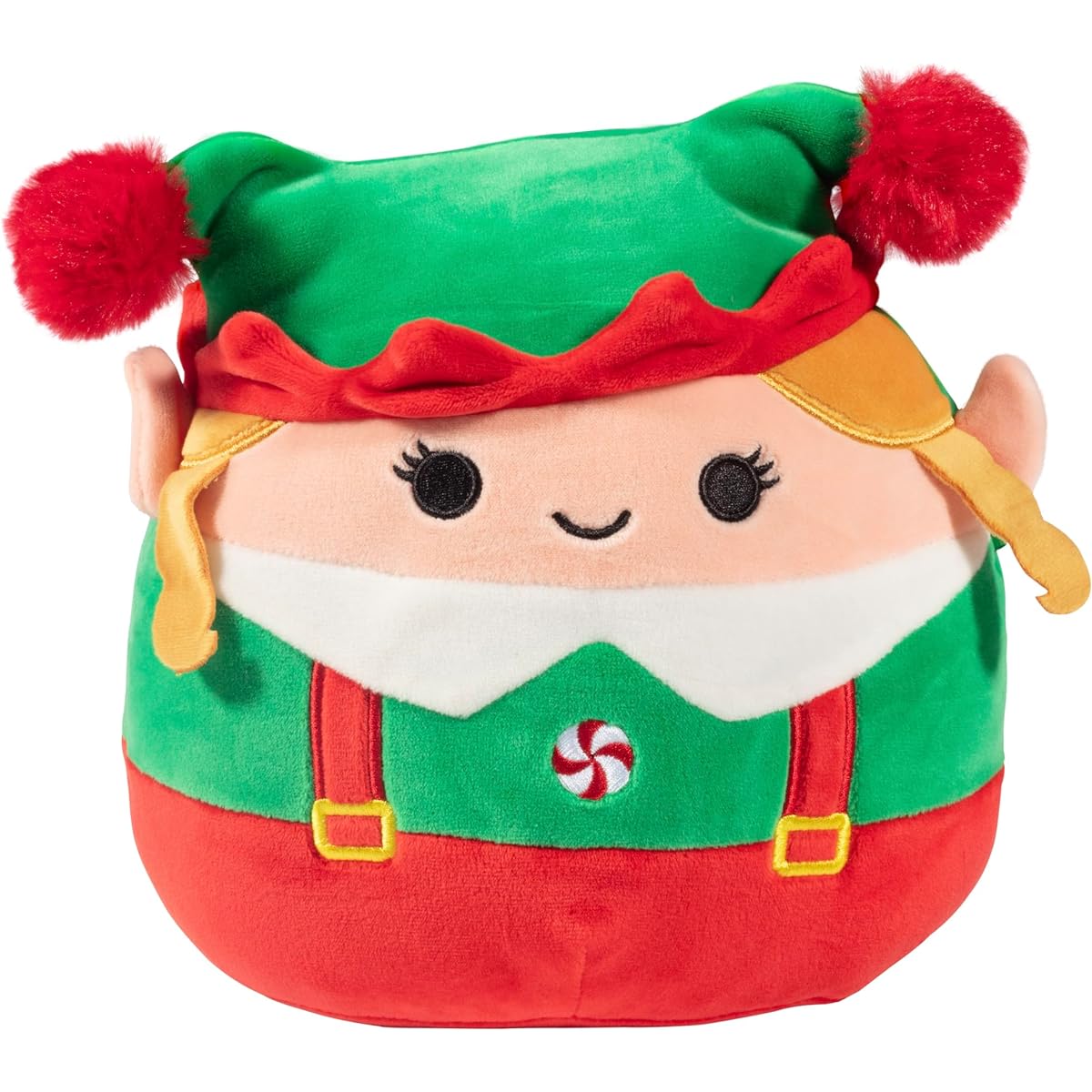 Squishmallows 8" Bartie & Emmy The Elves Christmas Plush Toys 2-Pack - Officially Licensed Kelly Toy Plush - Collectible Soft & Squishy Holiday Stuffed Animals - Gifts for Kids, Girls, and Boys - Set of 2, SQXM00814