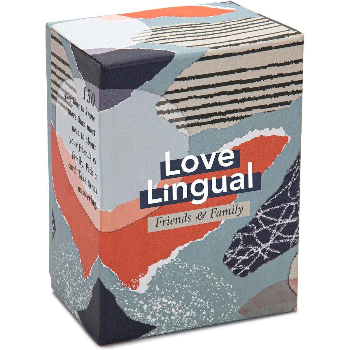 Love Lingual: Friends & Family - A Better Language for Better Love - 150 Conversation Starter Questions & Icebreakers - Relationship & Team Building Card Games