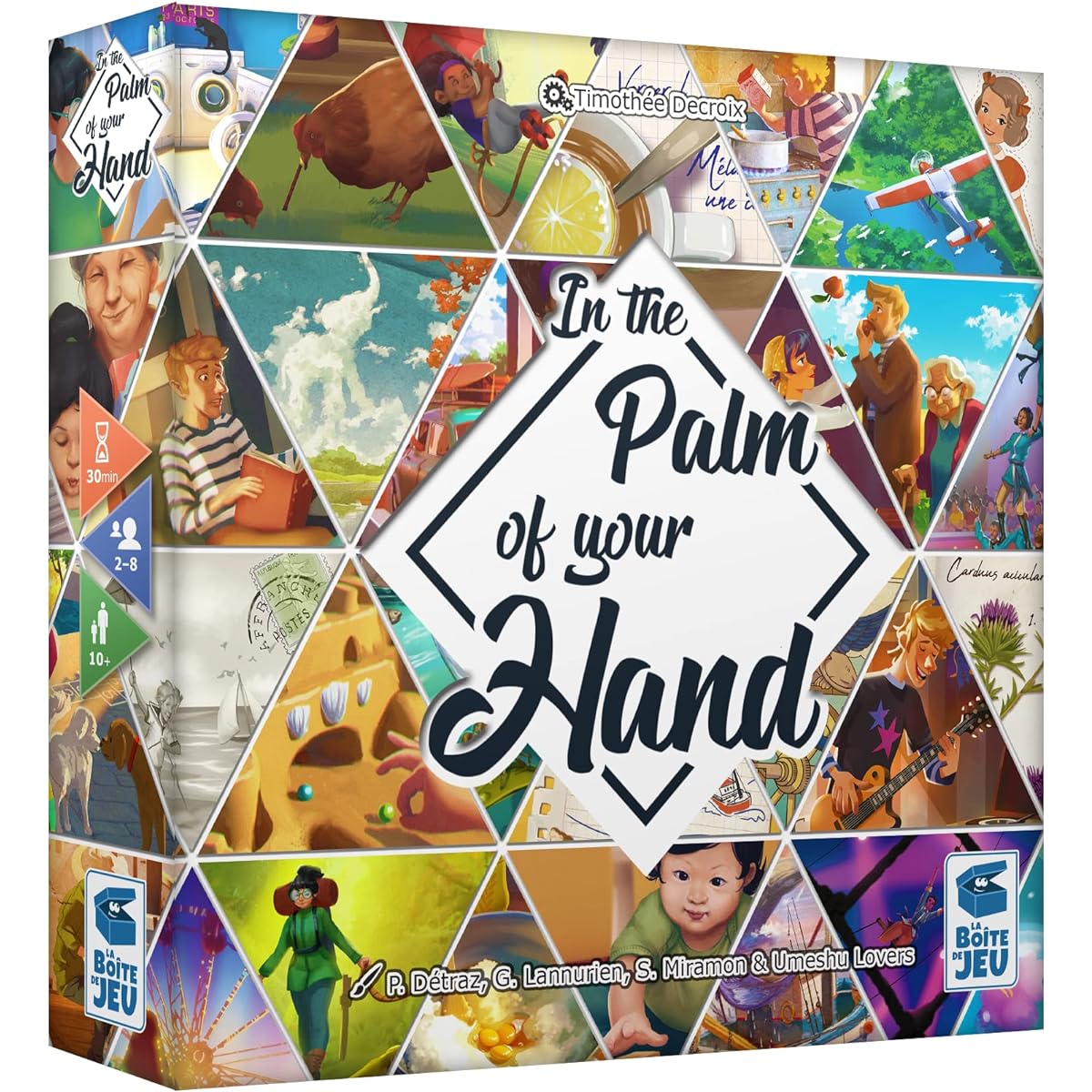 Palm of the Hand | Party Games for Teens and Adults | Ages 10+ | 2-8 Players | 30 Minutes