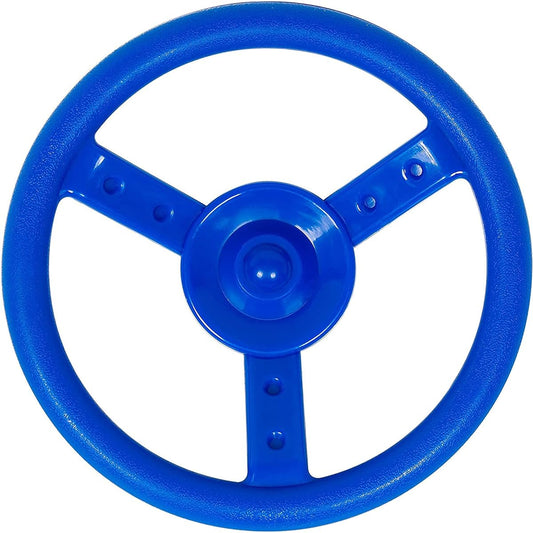 (Blue) - Swingset Steering Wheel Attachment Playground Swing Set Accessories Replacement (blue)