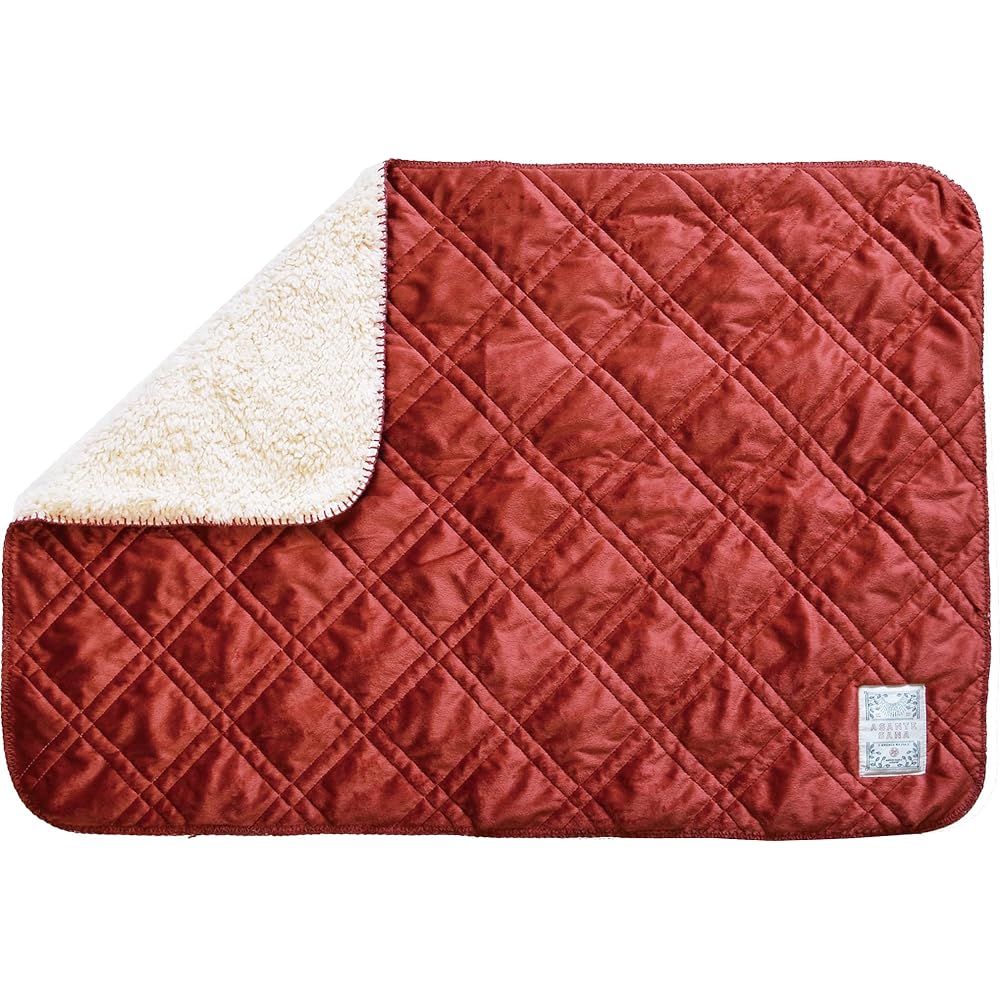 Fultac Quilt Blanket LL Red Warm Heat Storage Fluffy Blanket Boa Vermouth Style 200 x 140cm 168133