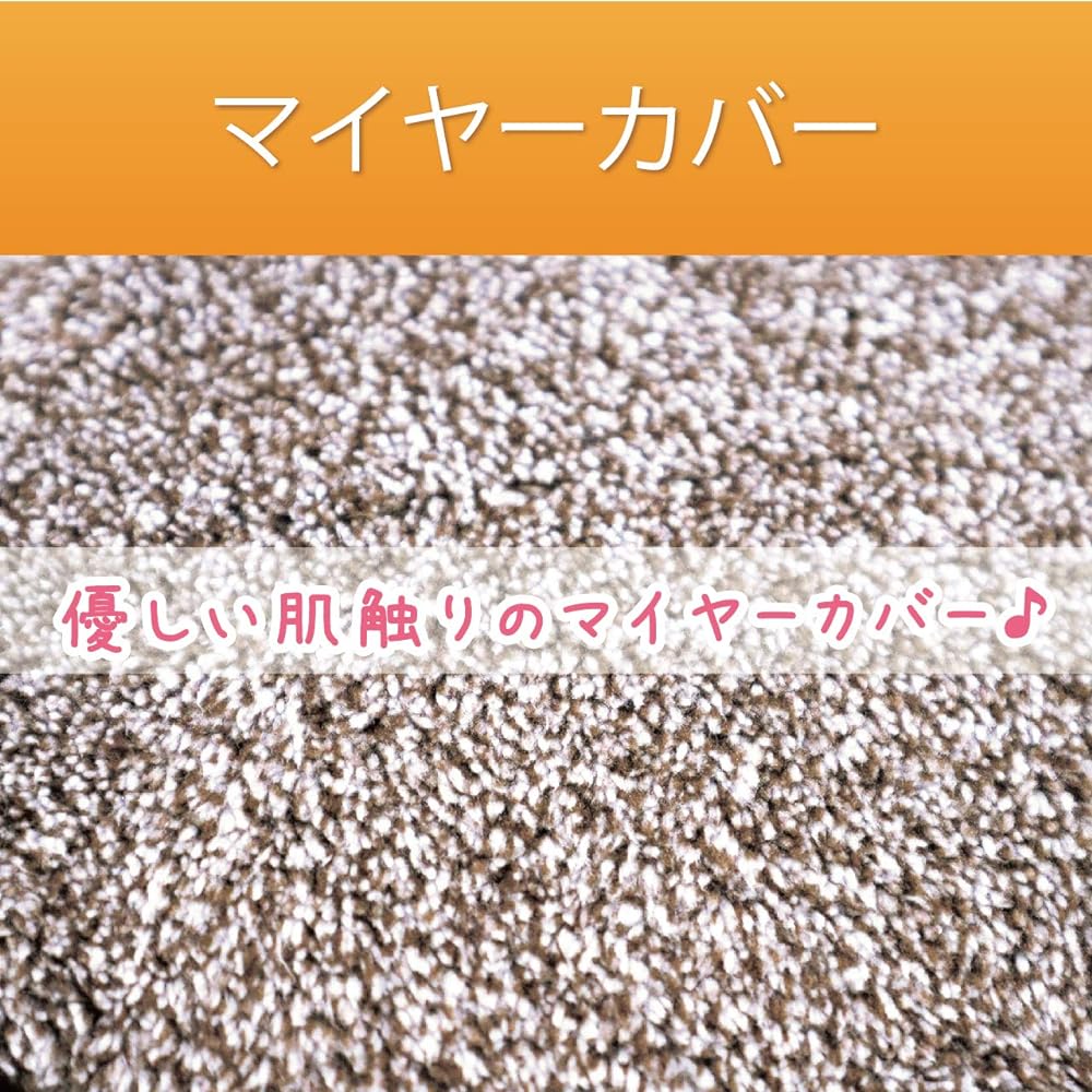 Koizumi electric carpet set with cover, off timer included, washable cover, equivalent to 2 tatami mats, 180 x 180 cm KDC-2006