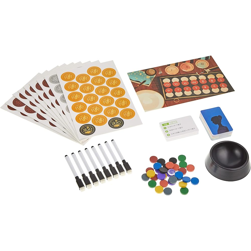 Cosaic Guess Club 2nd Edition (for 2-8 players, 20-30 minutes, for ages 10 and up) Board Game