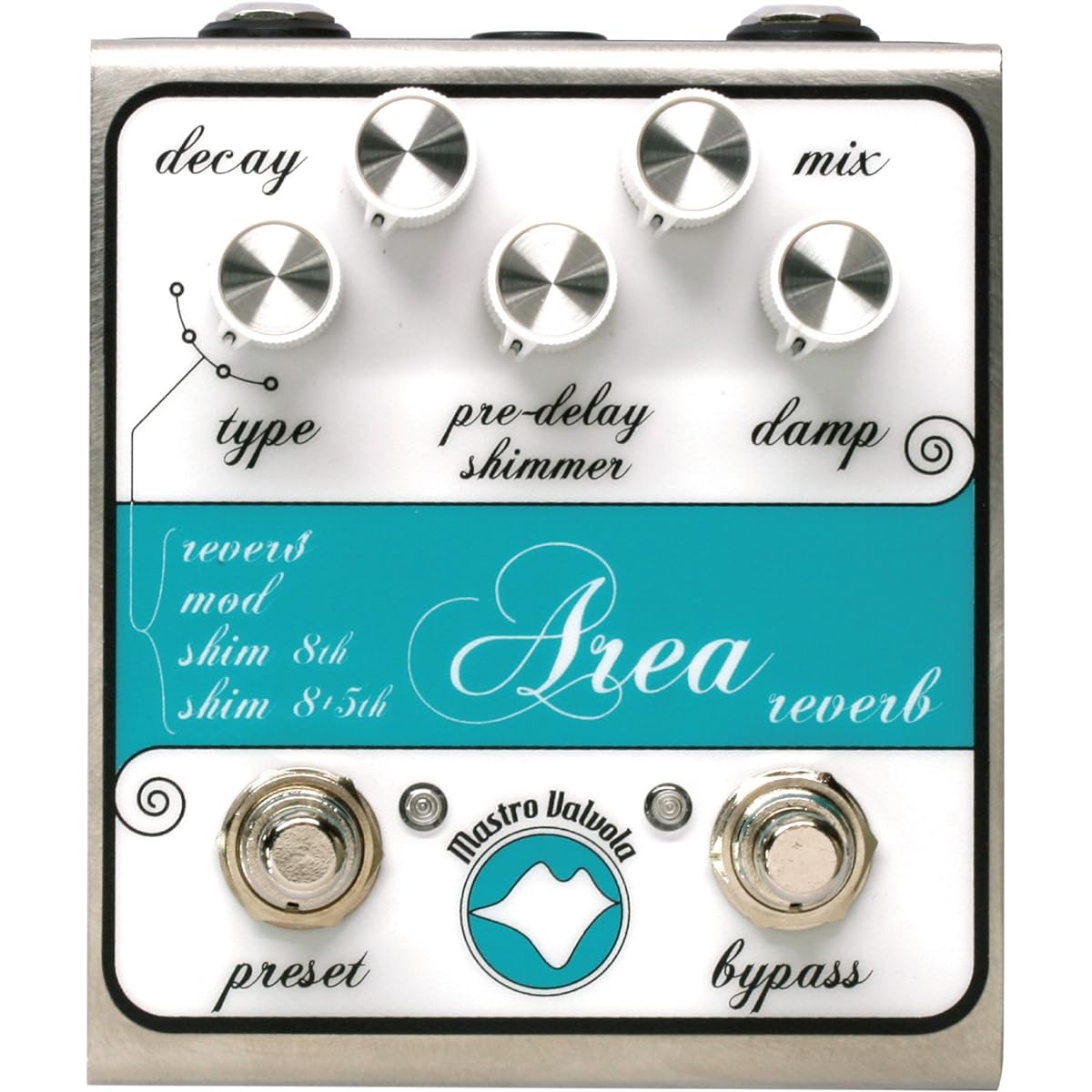 Mastro Valvola Italian handmade effector REVERB Area