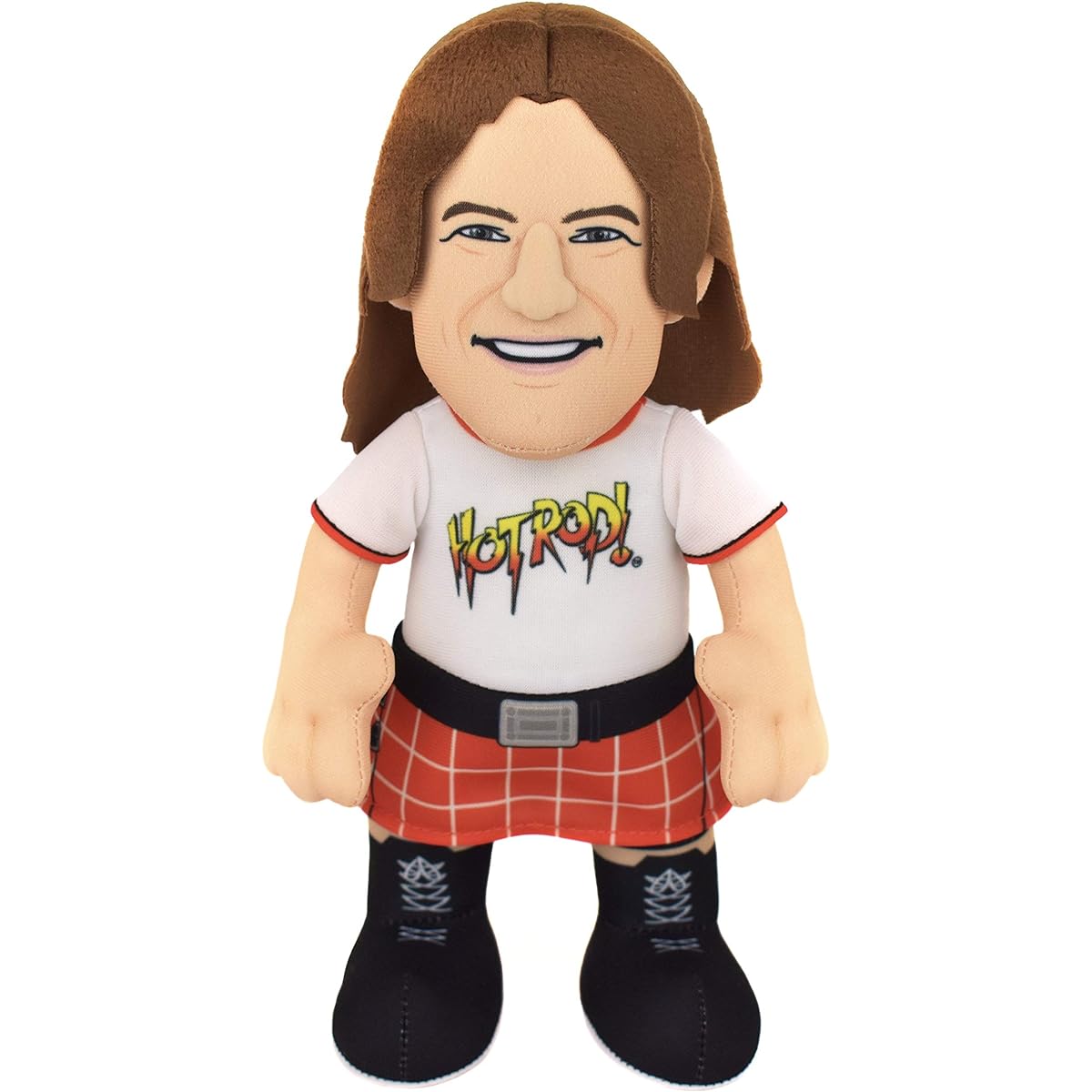 Bleacher Creatures WWE Rowdy Roddy Piper Plush 10" - Wrestling Legend for Play or Display