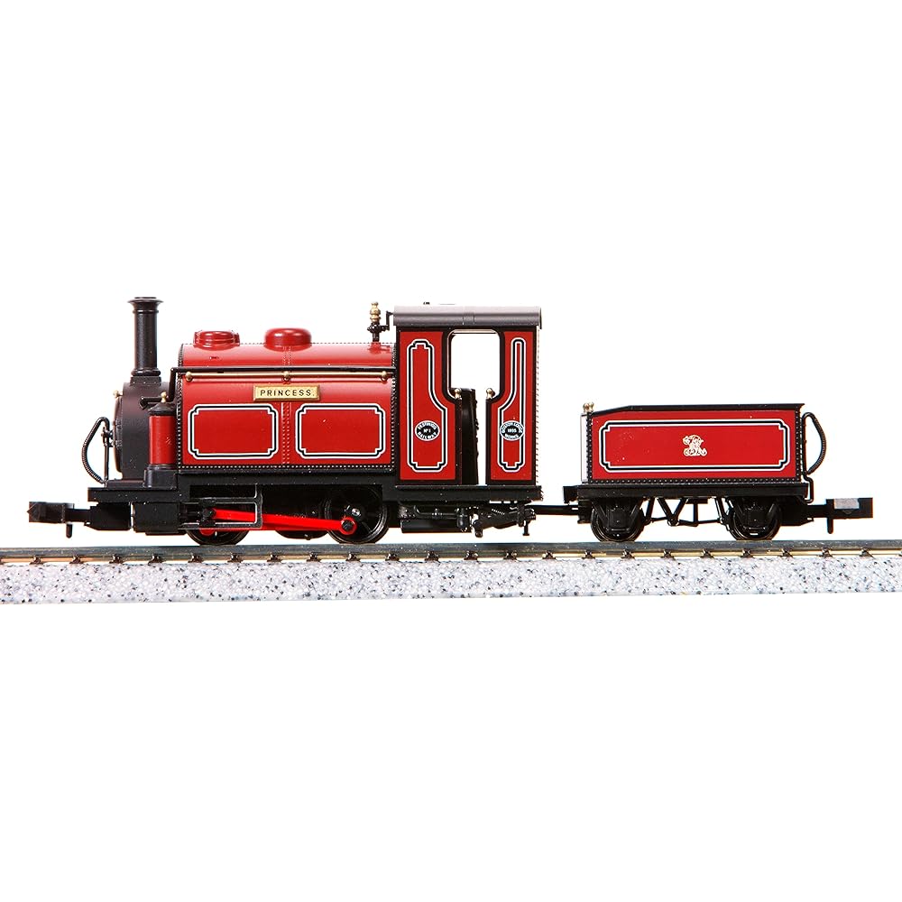 KATO Narrow Gauge KATO/PECO (OO-9) Small England Princess Red 51-201A Railway Model Steam Locomotive