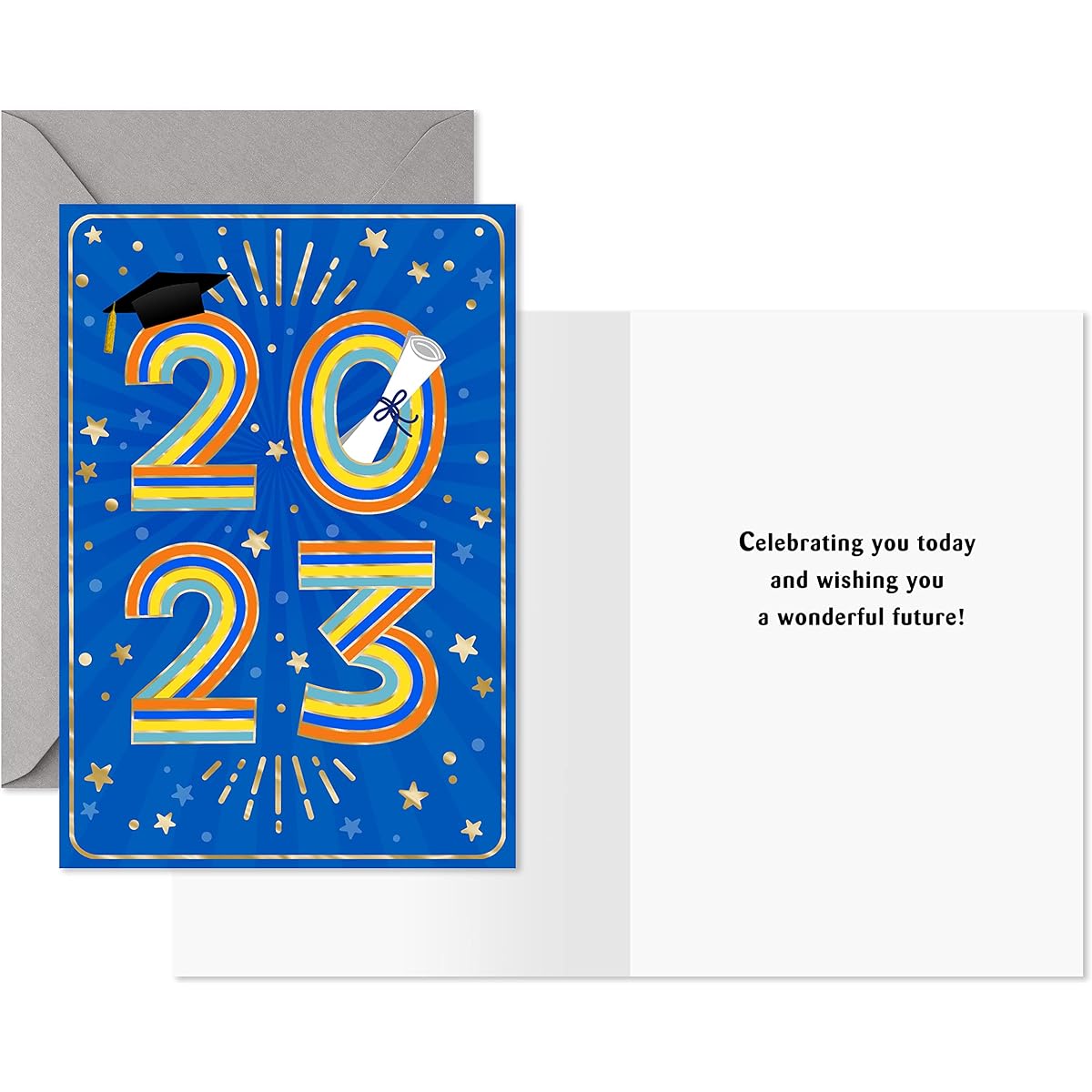 Hallmark Graduation Cards with Envelopes, Set of 10 (Class of 2023)