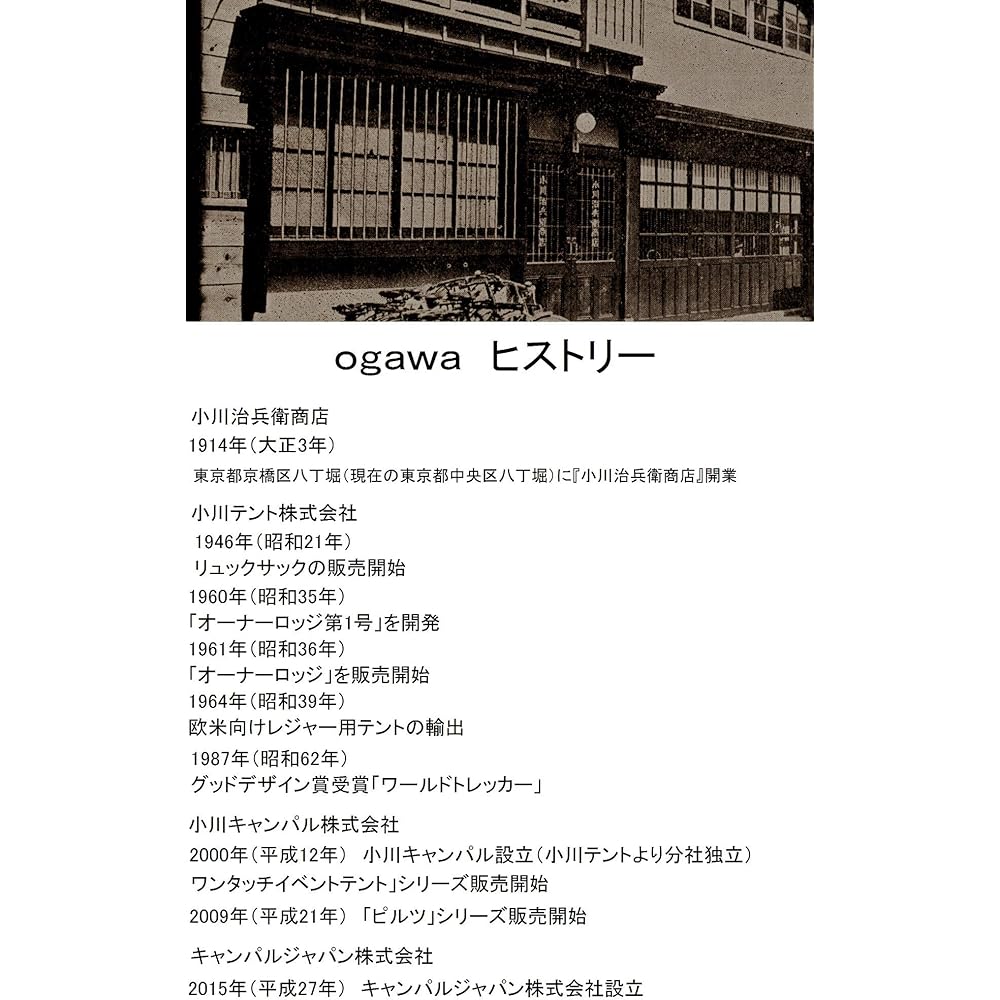 ogawa (ogawa) inflatable mat automatic expansion type 3873