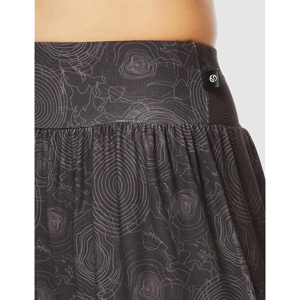 [Atsugi] Yoga Pants [Clear Beauty Active (YOGA)] Easy Pants Tree Ring Pattern Sarouel Pants 49304PS Women's