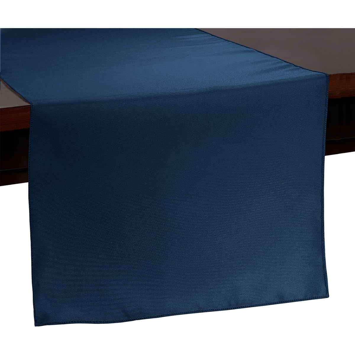Ultimate Textile 14 x 54-inch Polyester Table Runners, 10 Pack, Blue, 10P1-14X54-156