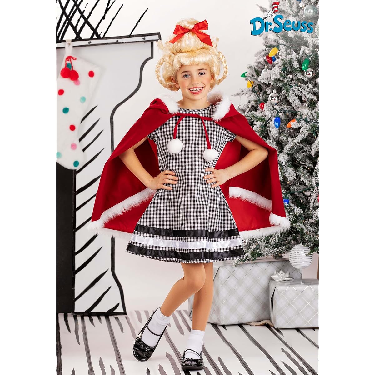 Big Girls' Christmas Girl Costume