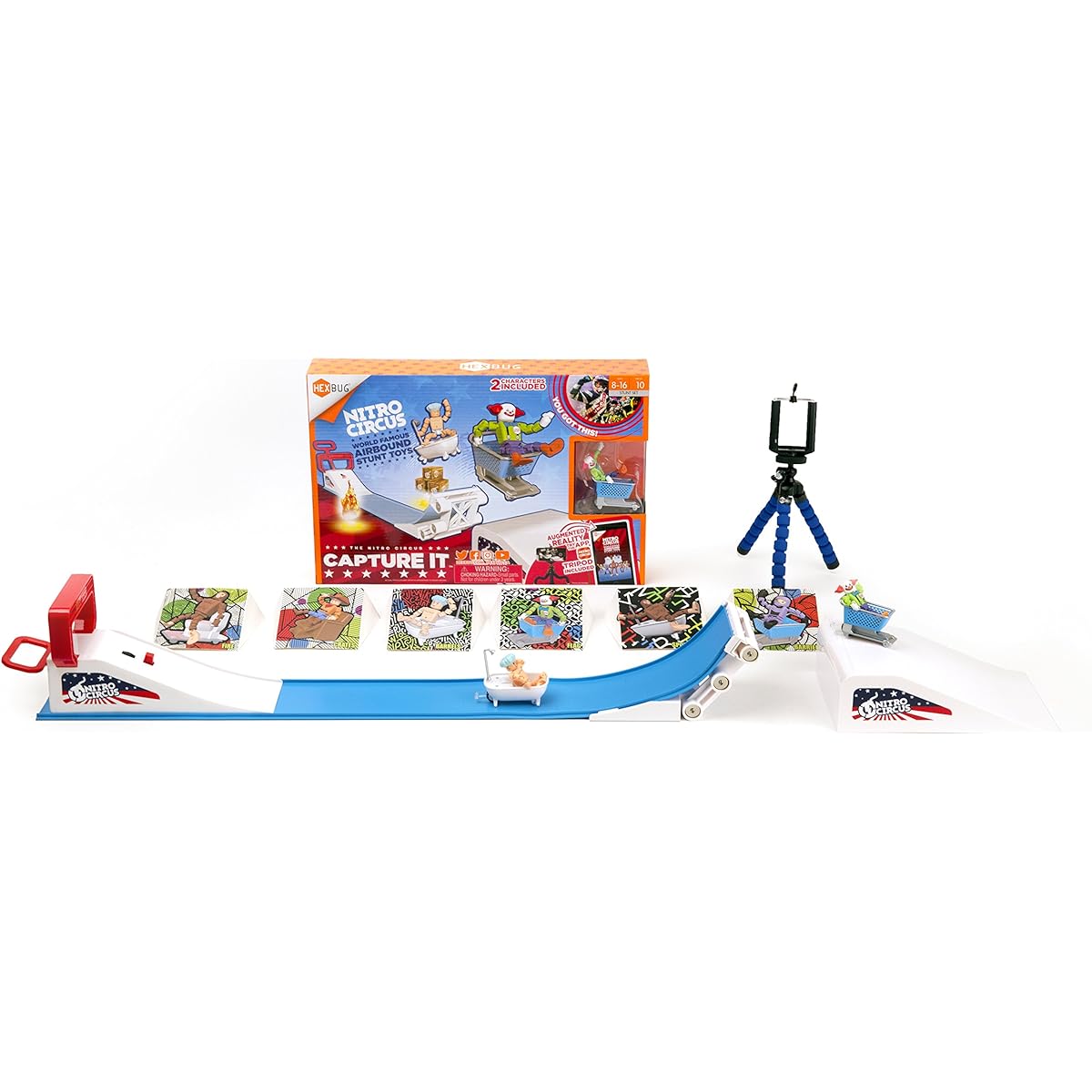 HEXBUG Nitro Circus will catch it!