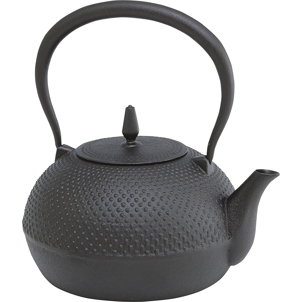 Ikenaga Tekko Nambu Ironware Iron Kettle Made in Japan Kettle 0.6L Tea Container Iron Replenishment Hoju