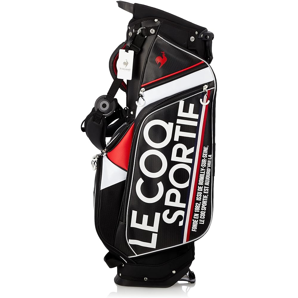 [Le Coq Sportif] Caddy Bag, Lightweight, Stand, 3.0kg, 9 Type, 4 Divisions, Compatible with 47 Inch Golf, QQBVJJ04 Men's